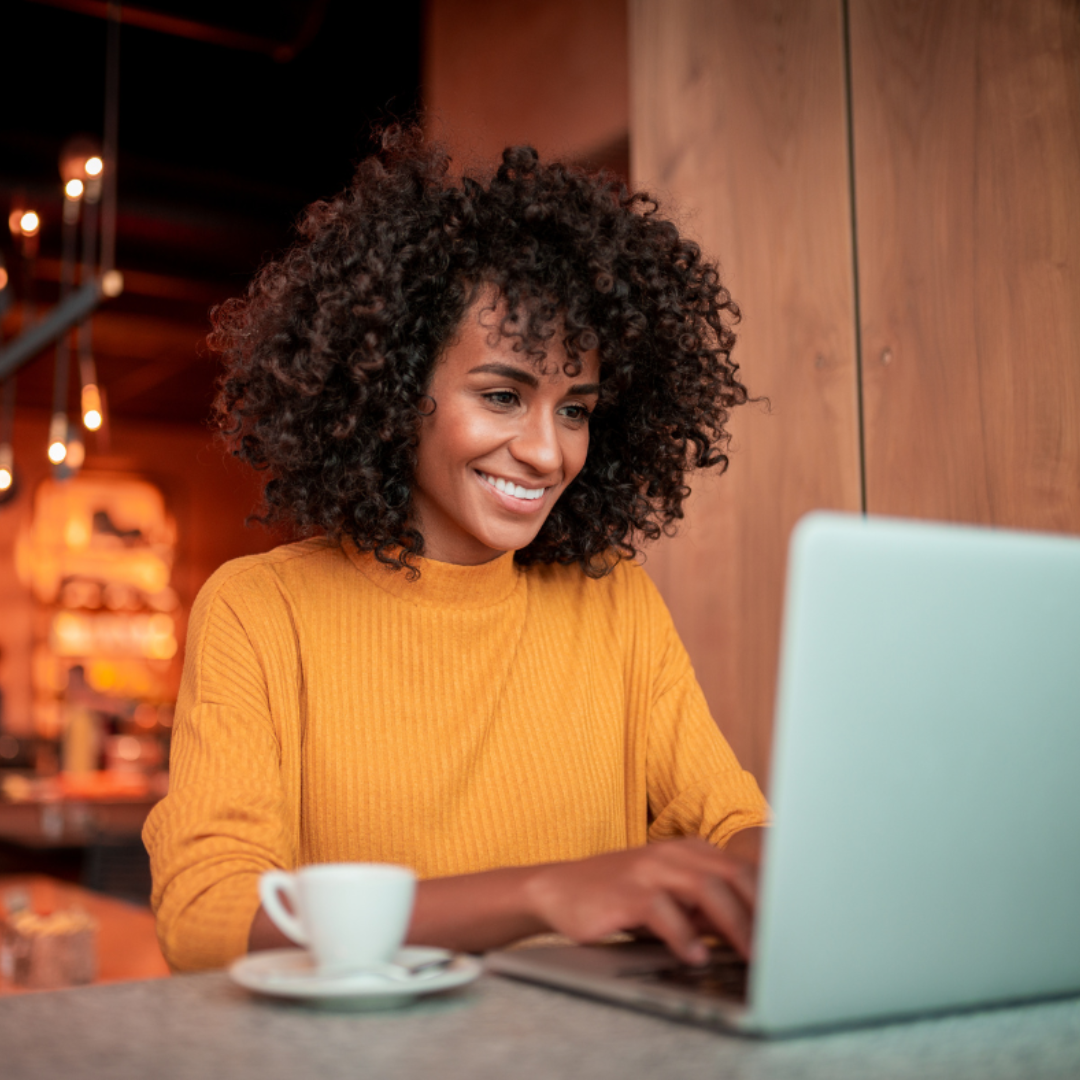 Woman on Laptop